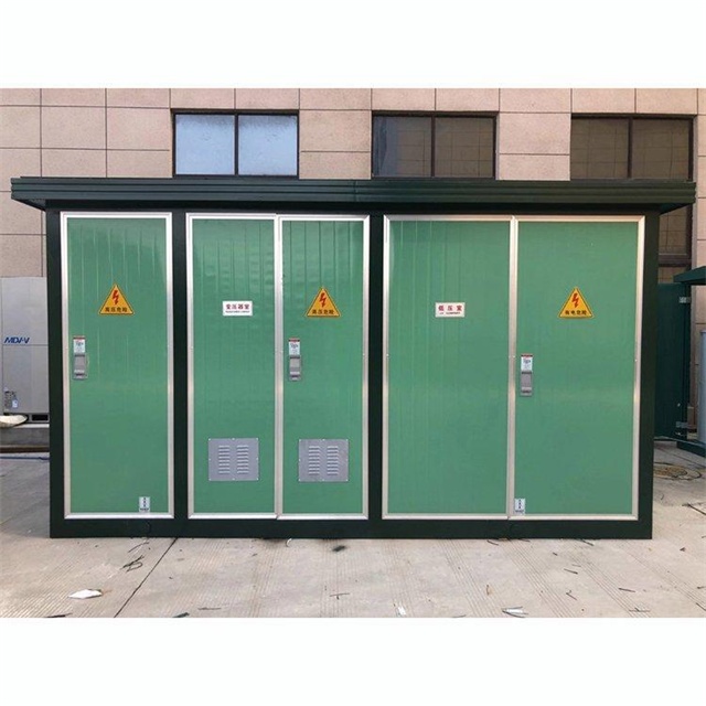 合作1600KVA欧式箱式变压器